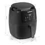 Miniatura de Chefman TurboFry Freidora de Aire Digital 4.7 L Negra