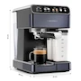 Miniatura de Chefman Barista Pro Plus Cafetera Espresso Máquina de Café para 7 Tazas Color Negro Acero Inoxidable