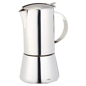 Imagen 1 de Cilio Aida Cafetera Espresso en Acero 350 ml