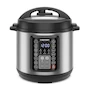 Miniatura de Chefman RJ40-6-D-BLACK Olla de Presión Eléctrica Acero Inoxidable Negro 5.6 L