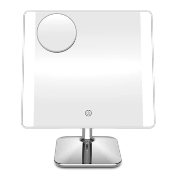 Imagen de referencia para Conair BE04SM Espejo de Halo Cuadrado 1x-10x Níquel Satinado