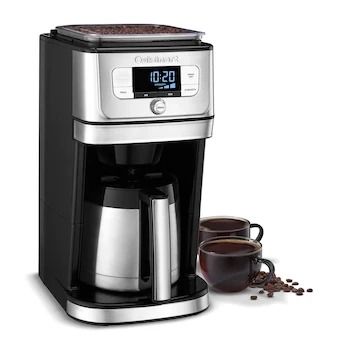 Imagen 4 de Cuisinart Cafetera con Molino Integrado 12 Tazas Acero Inoxidable Modelo DGB-800ES