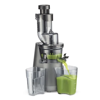 Imagen 3 de Cuisinart CSJ-300P1ES Easy Clean Slow Juicer Extractor de Jugo Plateado