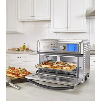 Imagen 4 de Cuisinart TOA-65 Digital AirFryer Convection Toaster Oven 0.6 Pies Cúbicos Acero Inoxidable
