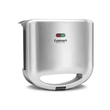 Imagen 2 de Cuisinart WM-SW2NES Sandwichera de Acero Inoxidable para 2 Porciones