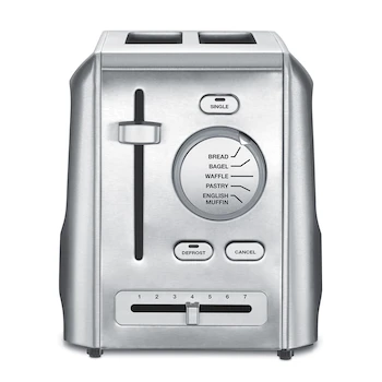 Imagen 2 de Cuisinart CPT-620 Tostador de 2 Rebanadas Acero Inoxidable