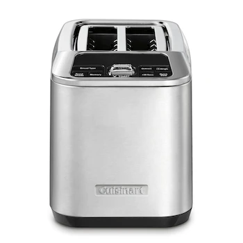 Imagen de referencia para Cuisinart CPT-420 Tostador de Pan Motorizado de 2 Rebanadas en Acero Inoxidable