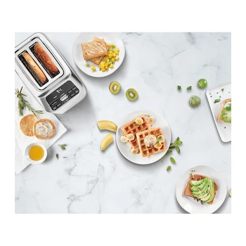 Imagen 4 de Cuisinart CPT-420 Tostador de Pan Motorizado de 2 Rebanadas en Acero Inoxidable