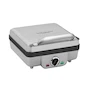 Miniatura de Cuisinart WAF-300P1 Waflera Belga de Acero Inoxidable con Placas Intercambiables para 4 Waffles y 4 Hot Cakes