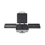 Miniatura de Cuisinart WAF-300P1 Waflera Belga de Acero Inoxidable con Placas Intercambiables para 4 Waffles y 4 Hot Cakes