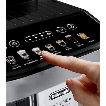 Imagen 4 de DeLonghi Magnifica Evo ECAM290.84.SB Cafetera Superautomática con Latte Crema System para 7 Bebidas en Acero Inoxidable