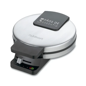 Imagen 2 de Cuisinart WMR-CA Wafflera Eléctrica Redonda Clásica de 1 Porción en Acero Inoxidable
