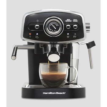Imagen 5 de Hamilton Beach 40730 Cafetera para Espresso Slide Lock Negra 1.42 L