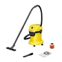 Miniatura de Aspiradora Multiusos Karcher WD3 V-17/4/20 Amarilla 17 Litros