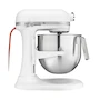 Miniatura de KitchenAid KSM8990CU Batidora de Pie Comercial con Bowl Elevable de 8 Cuartos Color Plata Contour Silver