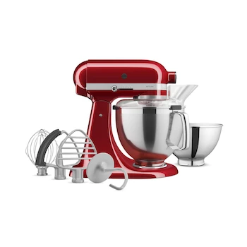 Imagen de referencia para Batidora de Pie KitchenAid Artisan Plus con Tazón de 5 Cuartos Color Rojo