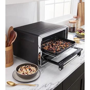 Imagen 4 de KitchenAid KCO124BM Horno Eléctrico Digital de Encimera con Freidora de Aire 17" Negro Mate