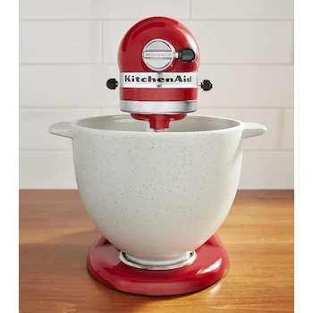 Imagen 3 de KitchenAid KSM2CB5BGS Tazón de Cerámica Artisan de 5 Cuartos Color Breeze Grey