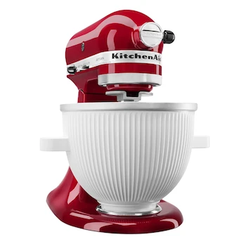 Imagen 4 de KitchenAid KSMICM Accesorio Tazón para Helado de 1.9 Litros con Batidor y Adaptador para Batidoras de Pie