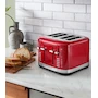 Miniatura de KitchenAid KMT4115ER Tostadora de 4 Rebanadas Empire Red