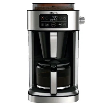 Imagen alusiva al producto Cafetera Krups Aroma Partner KM761DMX 10 Tazas Acero Inoxidable