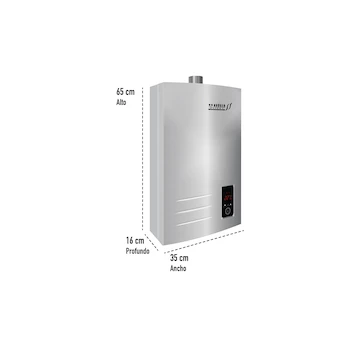 Imagen 3 de Krüger Calentador Instantáneo de Agua a Gas LP Modelo 3520 20 L/min (3 Servicios)