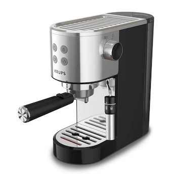 Imagen de referencia para Cafetera Espresso Automática Krups Espresseria Divine XP444C50 Plateada con Depósito de Agua de 1.7 L y Contenedor de Granos de 260 g