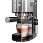 Miniatura de Cafetera Espresso Automática Krups Espresseria Divine XP444C50 Plateada con Depósito de Agua de 1.7 L y Contenedor de Granos de 260 g