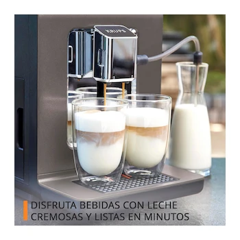 Imagen 5 de Máquina de Café Espresseria Automática Evidence One Krups Modelo EA895EMX Plata con Depósito de 2.3 L