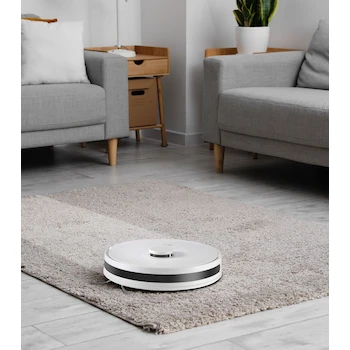 Imagen 2 de Aspiradora Robot LG R5-Ultimate Inalámbrica Blanca