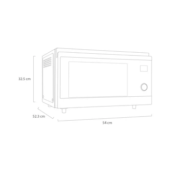 Imagen 3 de LG Horno de Microondas con Convección Capacidad 1.4 Pies Cúbicos Modelo MJ1466APR Color Negro