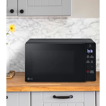 Imagen 2 de Horno de Microondas LG NeoChef MS2032GAS Negro Acero Inoxidable de 0.7 Pies Cúbicos