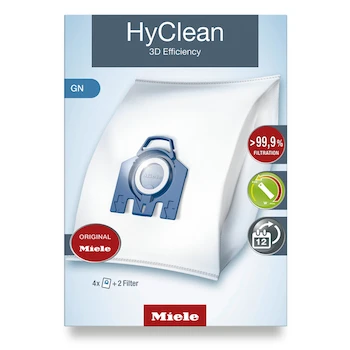 Imagen de referencia para Bolsas de Repuesto para Aspiradora Miele HyClean 3D Efficiency GN
