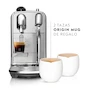 Miniatura de Cafetera Nespresso Creatista Plus Origins Acero Inoxidable con Tanque de Agua 1.5L y Espumador de Leche 480ml