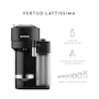 Miniatura de Cafetera Nespresso by De'Longhi Vertuo Lattissima ENV300B Negra