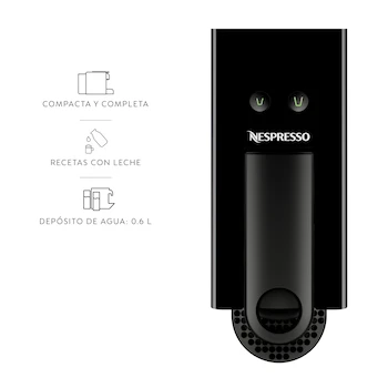 Imagen 3 de Combo Cafetera Nespresso Essenza Mini Negra con Espumador de Leche Aeroccino3