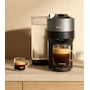 Miniatura de Cafetera Nespresso Vertuo Pop Deluxe by De'Longhi Color Titan con Tanque de Agua de 1.1 Litros