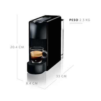 Imagen 4 de Nespresso Essenza Mini Máquina de Café Negra