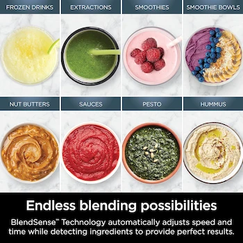 Imagen 2 de Licuadora Ninja Detect Power Blender Pro TB301 Negra de 2.1 Litros