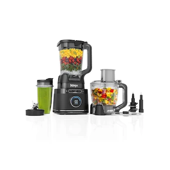 Imagen 5 de Ninja TB401 Detect Kitchen System Power Blender + Processor Pro, 72 oz Pitcher, 64 oz Processor Bowl, 24 oz Single-Serve Cup, Black