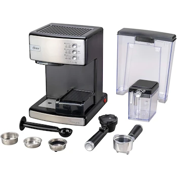 Imagen 3 de Cafetera Automática Oster PrimaLatte BVSTEM6603SS de Acero Inoxidable para 2 Tazas
