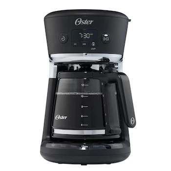 Imagen alusiva al producto Oster Cafetera Programable 2083222 Negra para 12 Tazas
