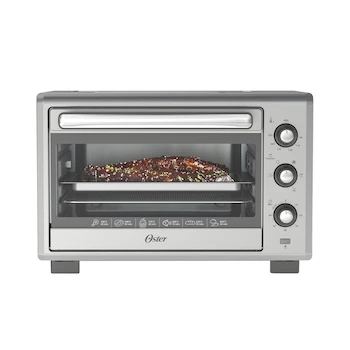 Imagen alusiva al producto Oster TSSTTVLS35 Horno Eléctrico con Freidora de Aire 35 Litros Plata