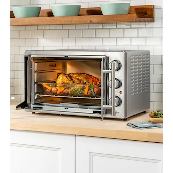 Imagen 5 de Oster Horno Eléctrico con Freidora de Aire TSSTTVFDMAF 42 L