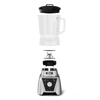 Imagen 2 de Licuadora Oster Xpert Series Modelo BLST3A-CPG con 9 Velocidades, Vaso de Vidrio de 2 Litros, Color Negro