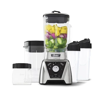 Imagen 3 de Licuadora Oster Xpert Series Modelo BLST3A-CPG con 9 Velocidades, Vaso de Vidrio de 2 Litros, Color Negro