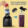 Miniatura de Oster Licuadora Personal Negra con Vaso Portátil de 600 ml