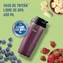 Miniatura de Oster Licuadora Personal Negra con Vaso Portátil de 600 ml