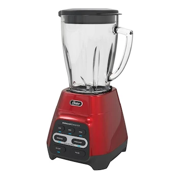 Imagen 3 de Licuadora Oster Reversible New Blade Roja con 3 Velocidades