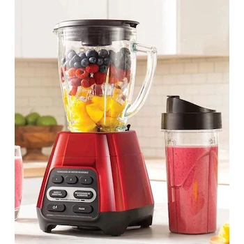 Imagen 5 de Licuadora Oster Reversible New Blade Roja con 3 Velocidades